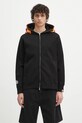A Bathing Ape hanorac de bumbac Tiger Full Zip bumbac negru 1L30115006