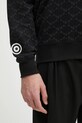 Βαμβακερή μπλούζα A Bathing Ape College Monogram Relaxed Fit Shark Full μαύρο 1L30115314