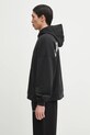 Бавовняна кофта Palm Angels Back Curved Logo PMBB155S25FLE0041003 чорний SS25