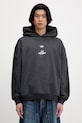adidas Originals felpa x 100T Hoodie T applique grigio JM3258