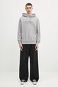 Памучен суичър JW Anderson Logo Embroidery JW0214.PG1632.907 сив