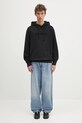 JW Anderson bluza bawełniana Logo Embroidery JW0214.PG1632.999 czarny