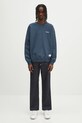 NEIGHBORHOOD cotton sweatshirt Classic Sweat Shirt Ls 242FPNH.CSM01 navy