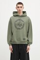 NEIGHBORHOOD bluza bawełniana Classic Sweat Hoodie Ls nadruk zielony 242FPNH.CSM02