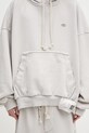 Maison MIHARA YASUHIRO hanorac de bumbac Amateur Sewn Wide Back Hoodie gri A14HD522