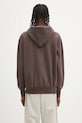 Одяг Бавовняна кофта Human Made Tsuriami Hoodie HM29CS015 коричневий