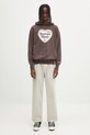 Human Made bluza bawełniana Tsuriami Hoodie HM29CS015 brązowy