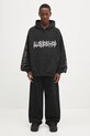 032C bluza bawełniana 'Faithless' S25.URC.0631.050 czarny