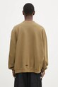 Clothing 032C cotton sweatshirt 'No Fun' S25.URC.0522.450 green