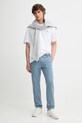Bavlnená mikina Levi's PRIDE RELAXED CREW 002FC sivá SS25