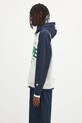 Mikina AAPE Main Zip Up AAPSWMC323XAO sivá SS25