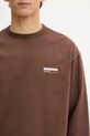NEIGHBORHOOD cotton sweatshirt Classic Crewneck Ls brown 251FPNH.CSM03