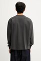 Одежда Хлопковая кофта NEIGHBORHOOD Classic Crewneck Ls 251FPNH.CSM03 серый