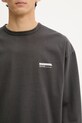 Хлопковая кофта NEIGHBORHOOD Classic Crewneck Ls серый 251FPNH.CSM03
