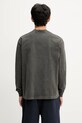 Odzież NEIGHBORHOOD longsleeve bawełniany Pigment Dyed Crewneck Ls 251FPNH.CSM12 szary