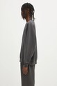 AAPE bluza bawełniana Now Crew Neck AAPSWMB320XXN czarny SS25