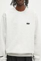 AAPE bluza Now Crew Neck AAPSWMB321XAN szary