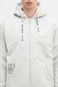 Mikina AAPE Now Zip Up šedá AAPSWMB332XAN