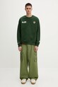 AAPE bluza Aaper Crew Neck AAPSWMB377XXN zielony
