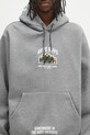AAPE sweatshirt Aaper gray AAPSWMB378XAN