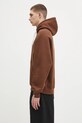AAPE bluză Now AAPSWMB324XXN maro SS25