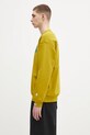 AAPE bluză Basic Crew Neck AAPSWMB336XXN verde SS25