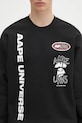 Кофта AAPE Basic Crew Neck AAPSWMB337XXN чёрный
