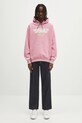 AAPE bluza Basic AAPSWMB342XXN różowy