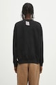 Îmbrăcăminte AAPE bluză Main Crew Neck AAPSWMB385XXN negru