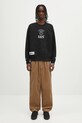 AAPE bluza Main Crew Neck AAPSWMB385XXN czarny