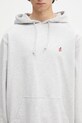 Gramicci hanorac de bumbac One Point Hooded Sweatshirt gri G307.FT