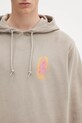 Gramicci bluza bawełniana Thumbprint Hooded Sweatshirt beżowy G5SU.J109