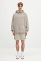 Gramicci cotton sweatshirt Thumbprint Hooded Sweatshirt G5SU.J109 beige
