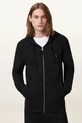 Îmbrăcăminte AllSaints hanorac de bumbac RAVEN M028NA negru