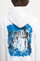 Helmut Lang bluza bawełniana SCRIBBLE.H1.LIGHT.CT P02HM513 biały