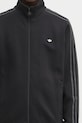 adidas Originals cotton sweatshirt Prem Track Top black JY2736