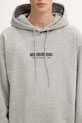 Хлопковая кофта NEIGHBORHOOD SOLID SWEAT серый 251UWNH.CSM04