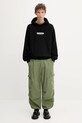 NEIGHBORHOOD bluza bawełniana SOLID SWEAT 251UWNH.CSM04 czarny