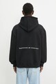 Odzież Flowers for Society bluza bawełniana Handshake Hoodie FFSAPP130 czarny