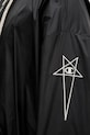 Rick Owens DRKSHDW bluza Woven - Jumbo Jason S Hoodie 221661 czarny CM01E1661.CHNY