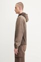 Βαμβακερή μπλούζα 1017 ALYX 9SM Garment dye boxy AAMSW0252FA01 καφέ SS25
