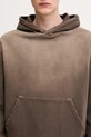 Βαμβακερή μπλούζα 1017 ALYX 9SM Garment dye boxy καφέ AAMSW0252FA01