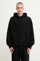 Odzież 1017 ALYX 9SM bluza bawełniana Circle AAMSW0281FA01 czarny