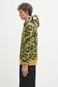A Bathing Ape bluza bawełniana ABC camo shark 1K80114010 zielony SS25