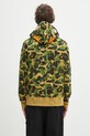 Ρούχα Βαμβακερή μπλούζα A Bathing Ape ABC camo shark 1K80114010 πράσινο