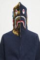 Хлопковая кофта A Bathing Ape 1st shark тёмно-синий 1K70115005