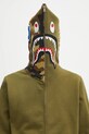 A Bathing Ape cotton sweatshirt 1st shark green 1K70115005