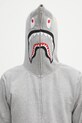Bavlněná mikina A Bathing Ape 2nd shark šedá 1K70115006