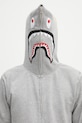 Bavlnená mikina A Bathing Ape 2nd shark sivá 1K70115006