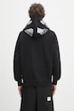 Clothing A Bathing Ape cotton sweatshirt One point APE head shark 1K80115305 black
